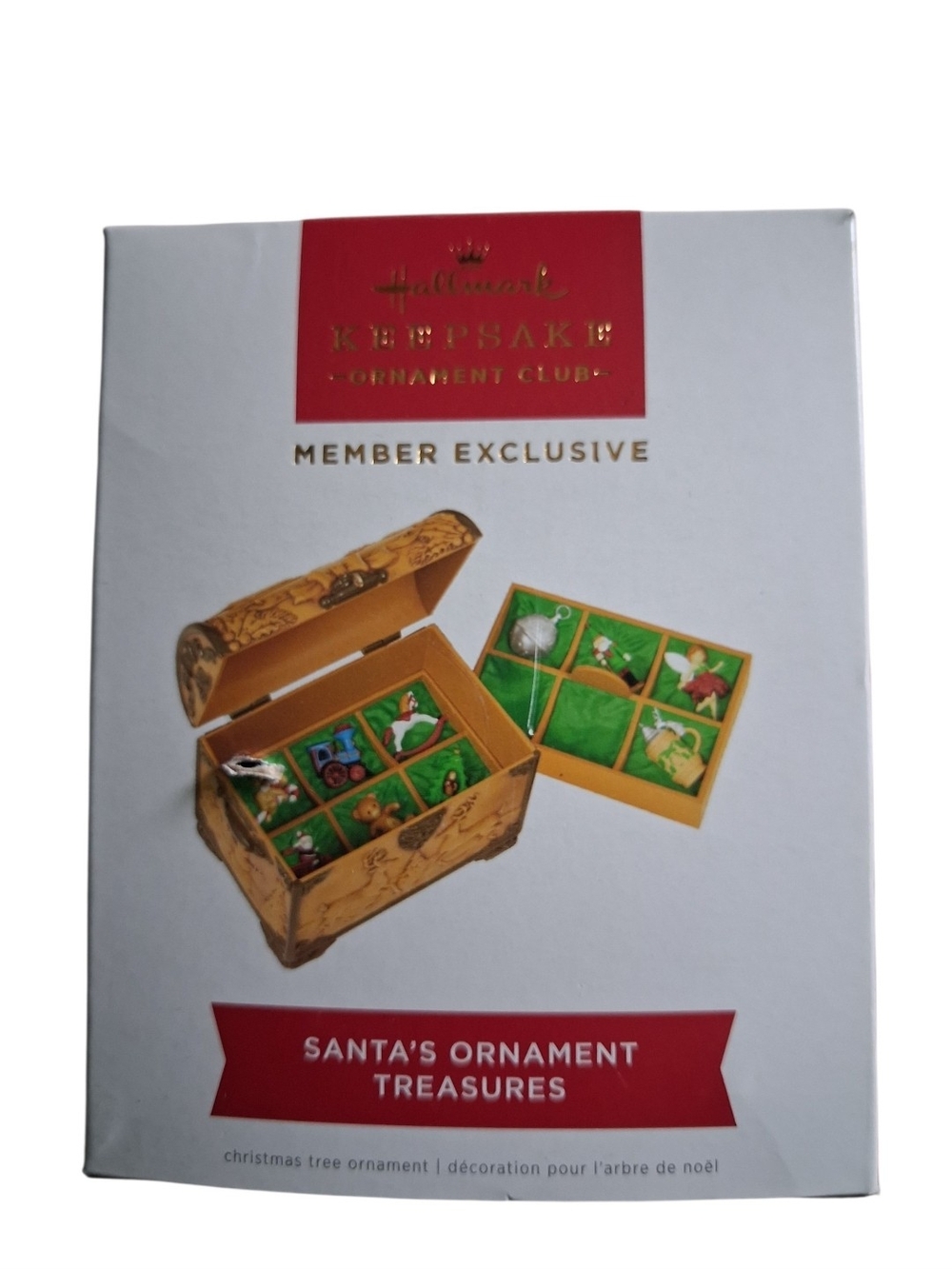 Hallmark Santa's Ornament Treasures Ornament